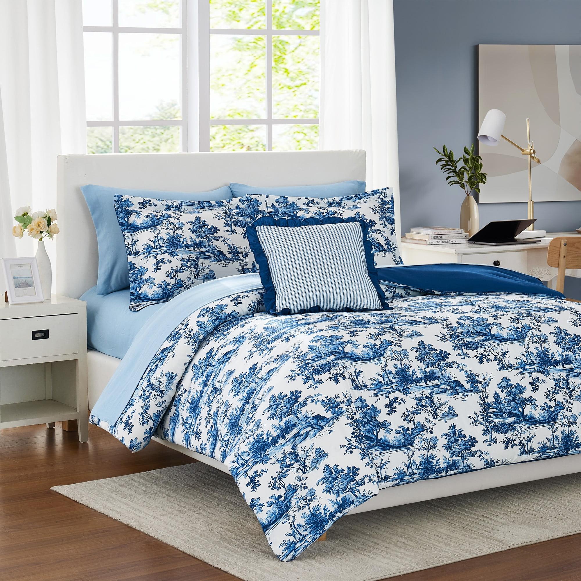 Modern Threads Modern Threads Printed Complete Bed Set - Shaya Toile Design