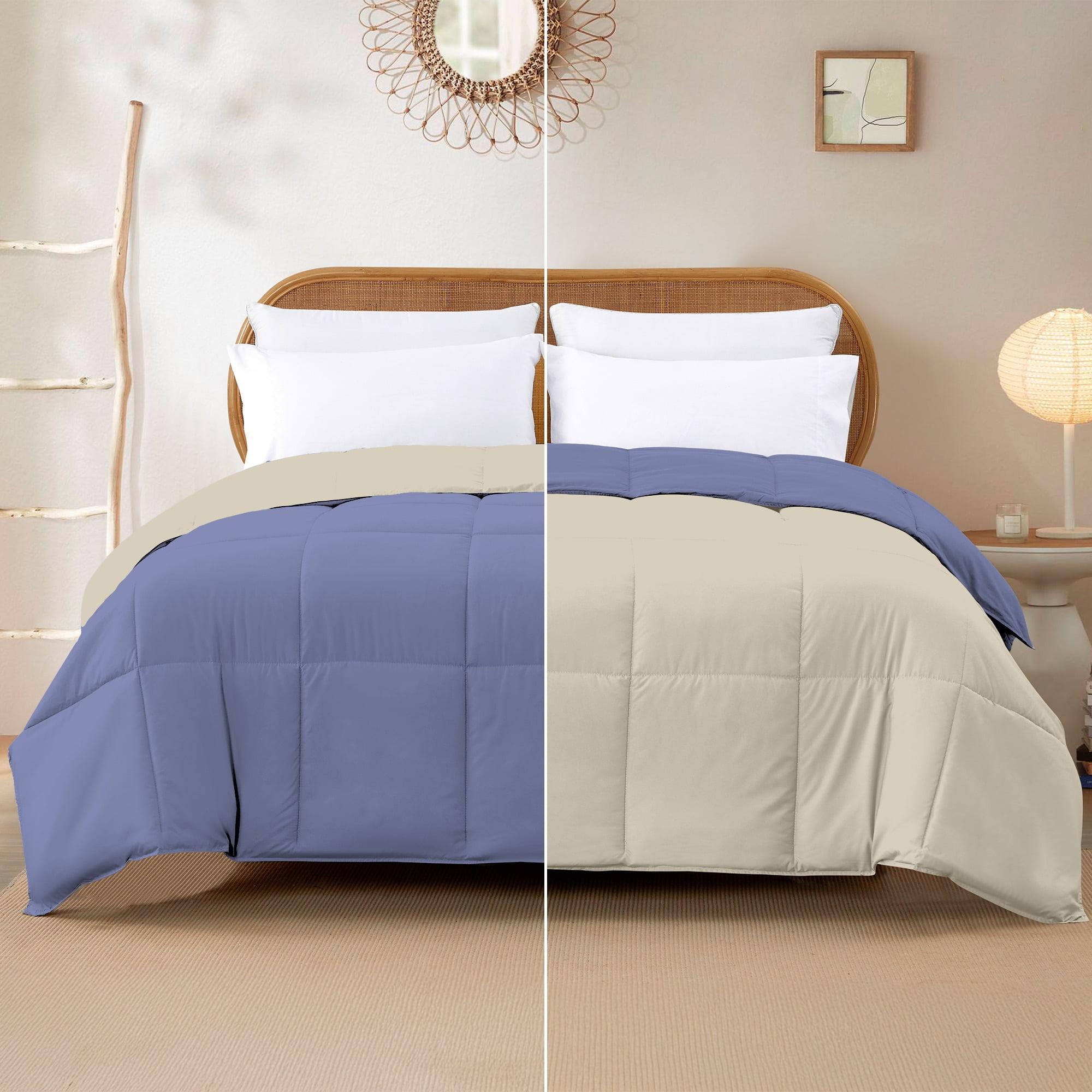 Modern Threads Modern Threads Comforter Duvet Insert, Reversible Quilted Down Alternative Comforter with Corner Tabs, All Season Bedding