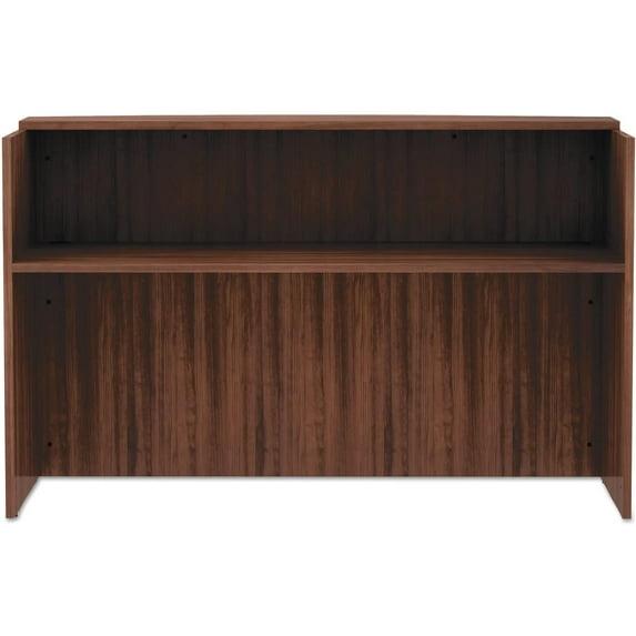 Lorell Essentials Series Rectangle Synthetic Laminate Reception Desk