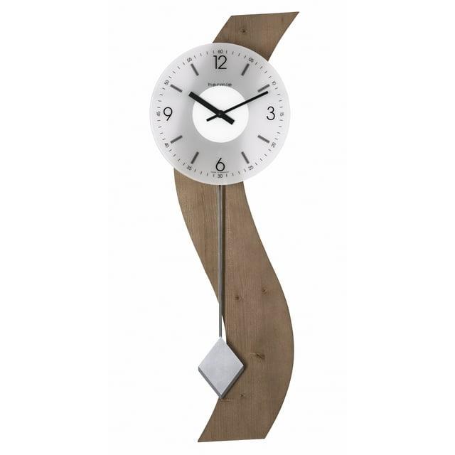 Modern clock with quartz movement from Hermle