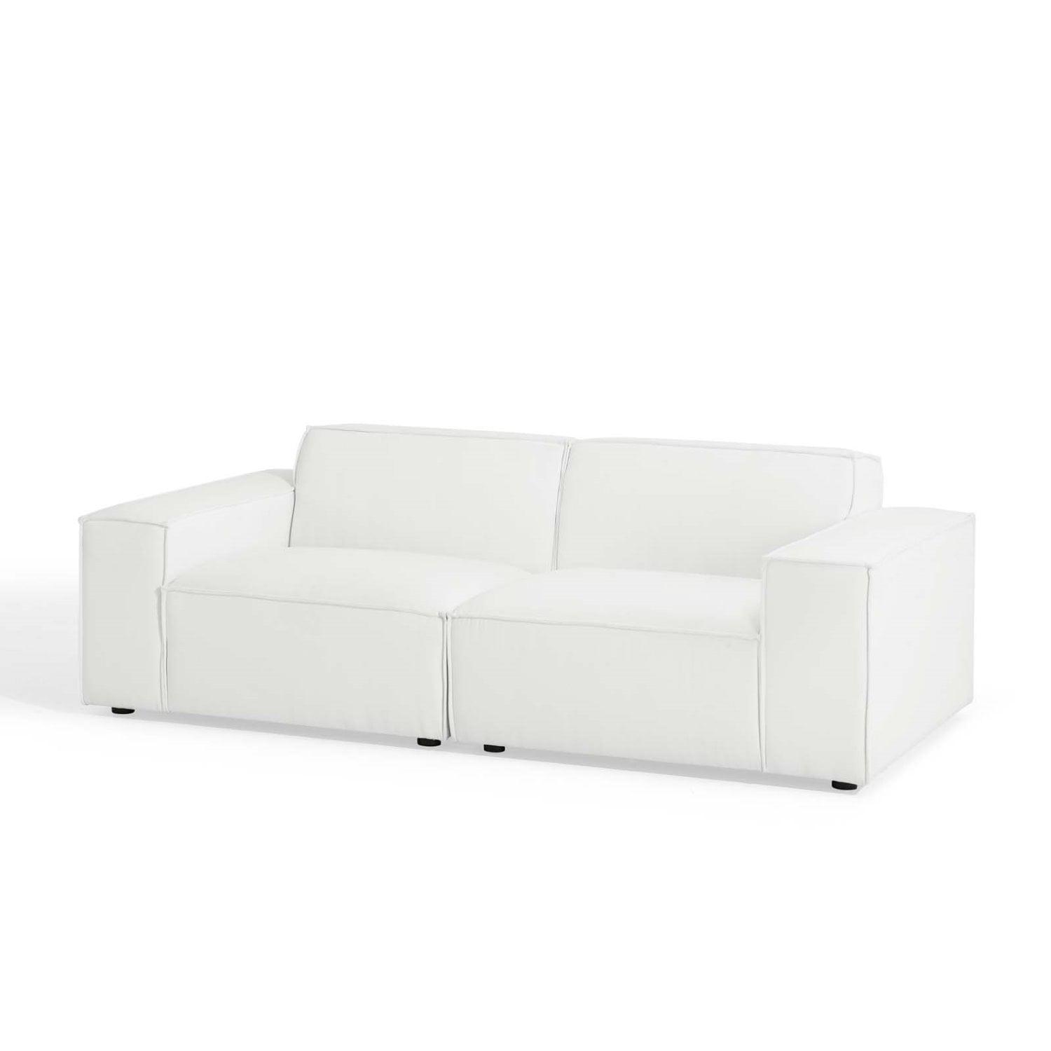 Ergode Restore 2-Piece Sectional Sofa - White