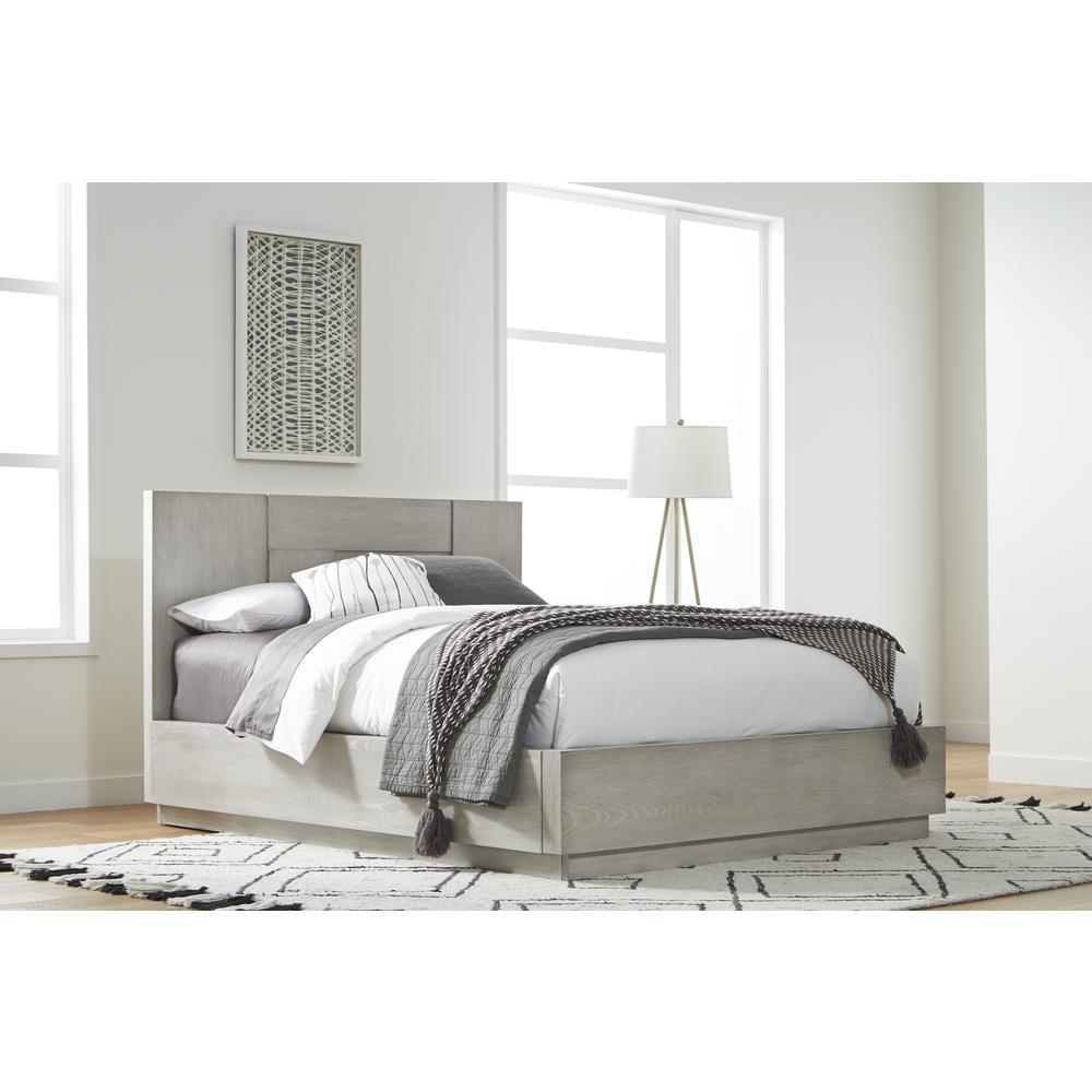 Modus Destination Queen Panel Bed in Cotton Gray