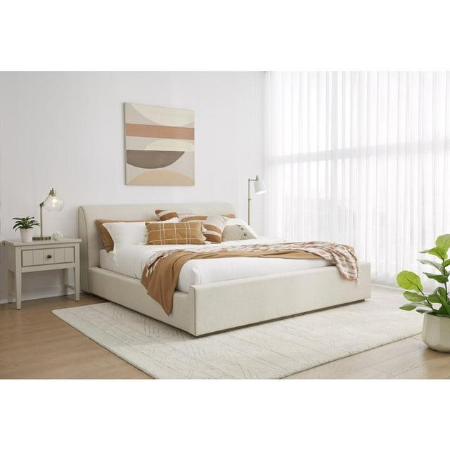 Virgil Louis Upholstered Panel Bed