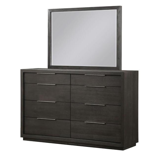 Modus Oxford Dresser & Mirror in Basalt Grey