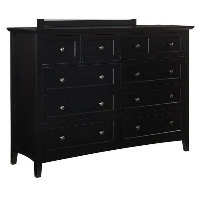 Modus Paragon 8 Drawer Dresser in Black