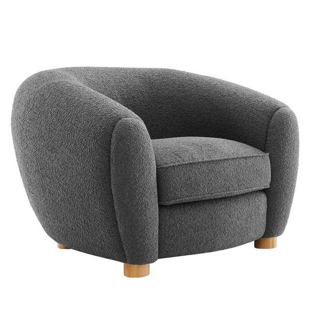 Modway Modway Abundant Boucle Upholstered Fabric Armchair