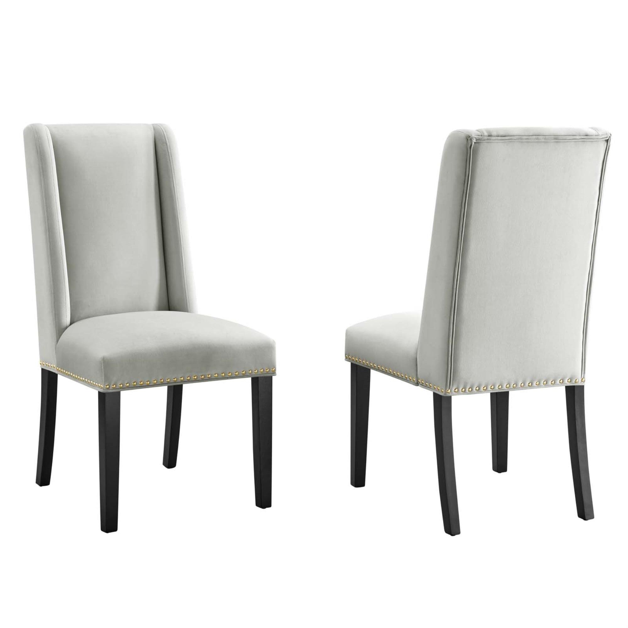 Baron Performance Velvet Dining Chairs - Set of 2 by Modway