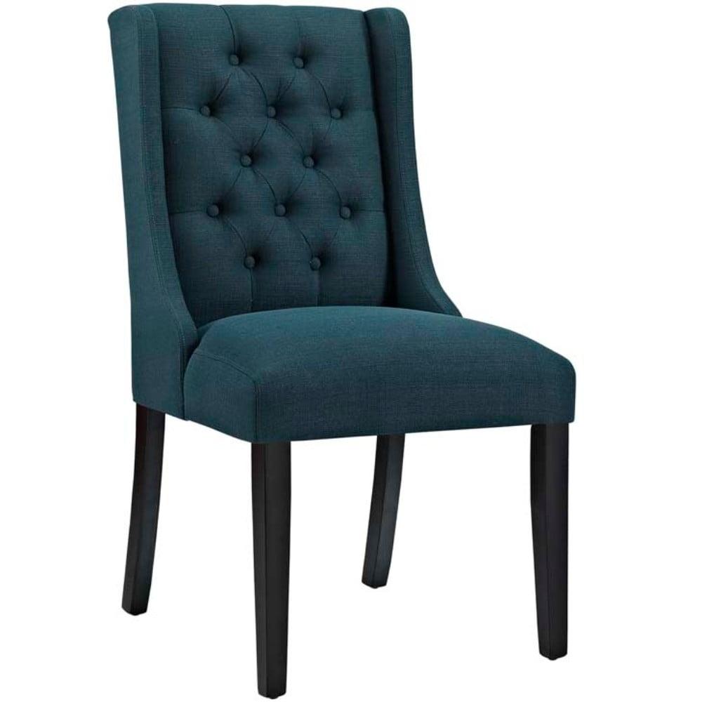 Modway Baronet Button Tufted Fabric Dining Chair