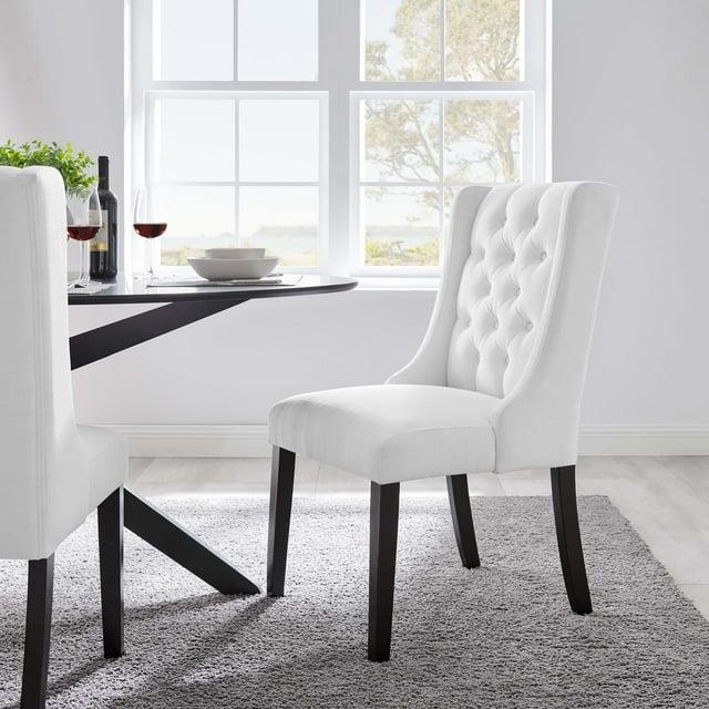 Modway Modway Baronet Button Tufted Fabric Dining Chair