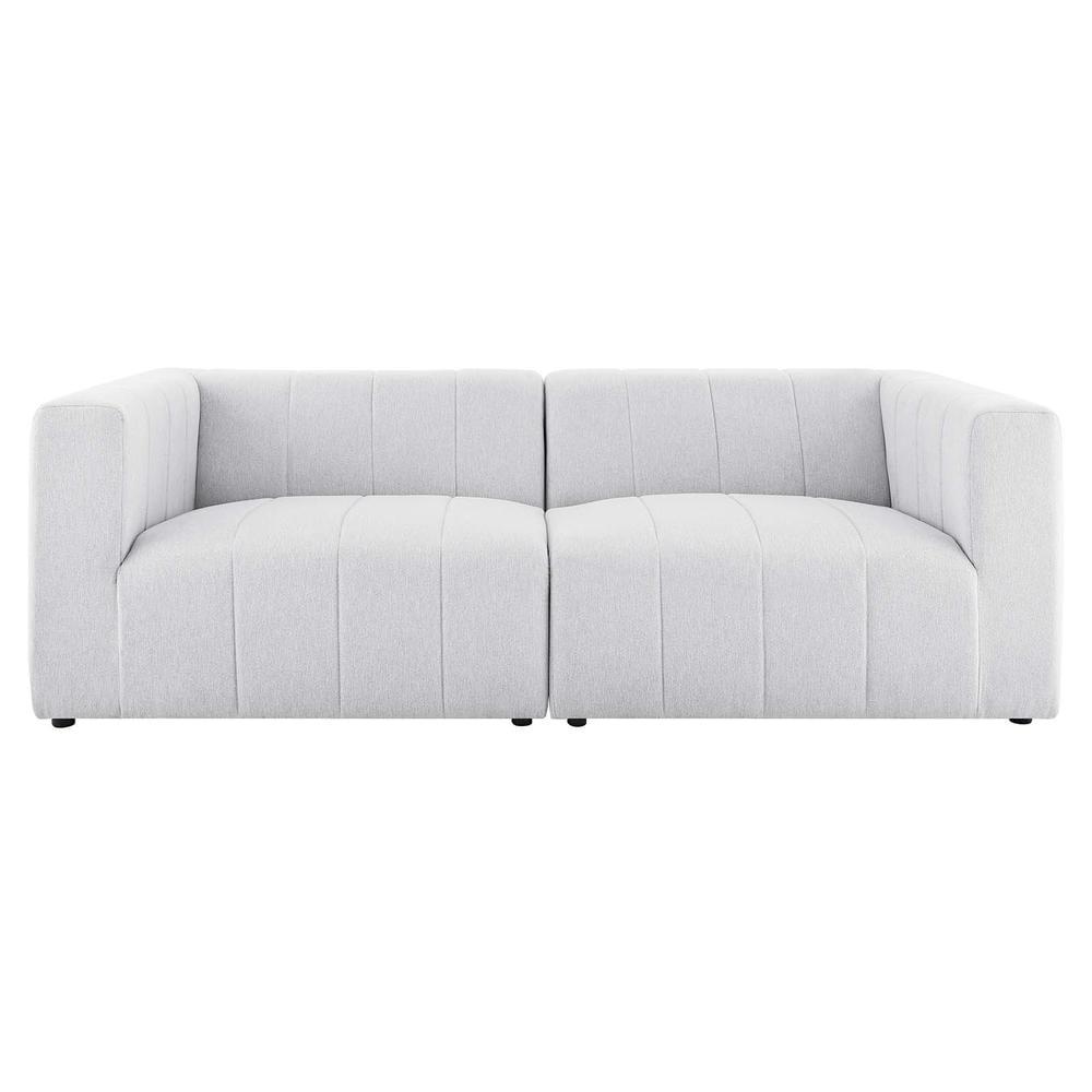 Modway Bartlett Upholstered Fabric 2-Piece Loveseat