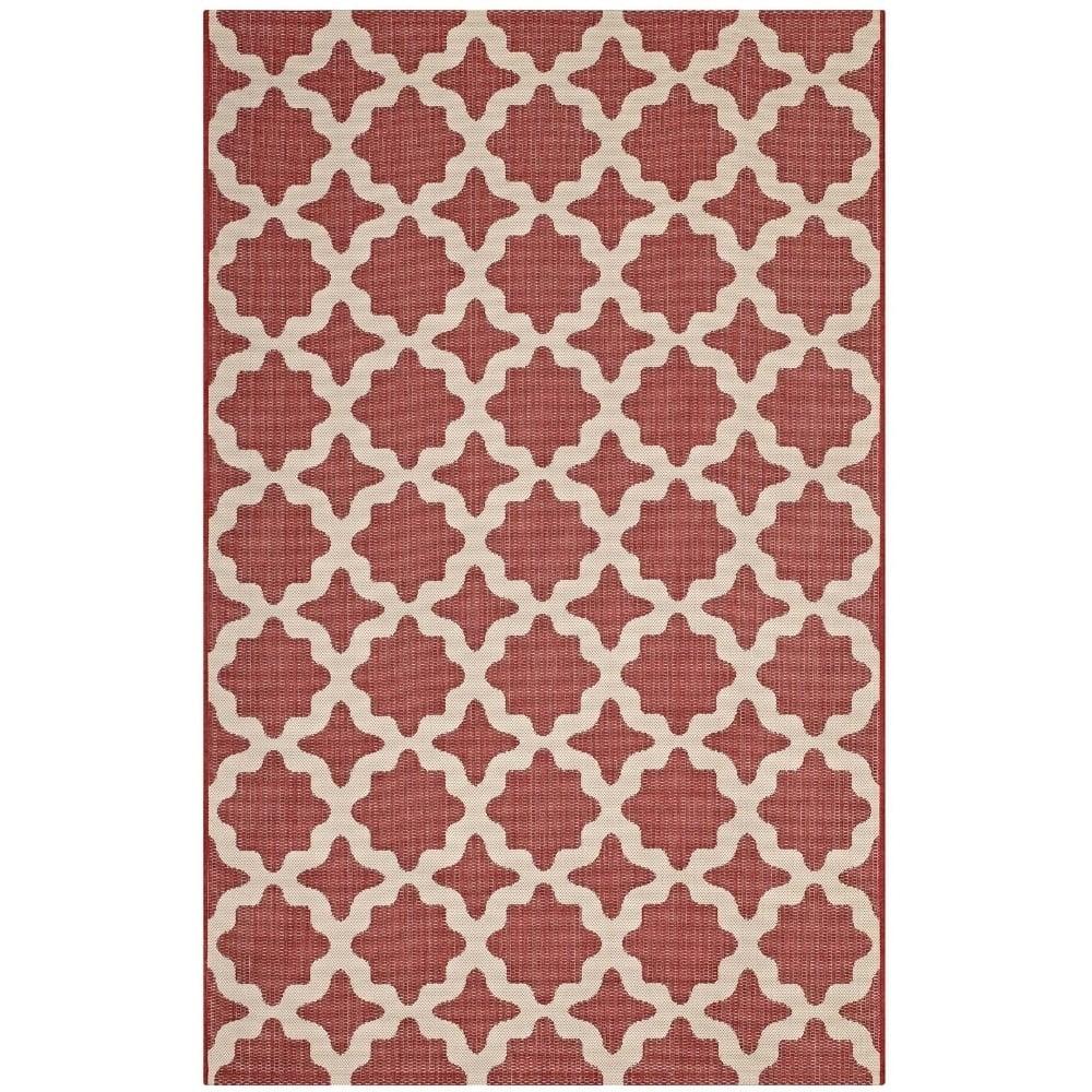 Modway Cerelia Moroccan Trellis Indoor and Outdoor Area Rug