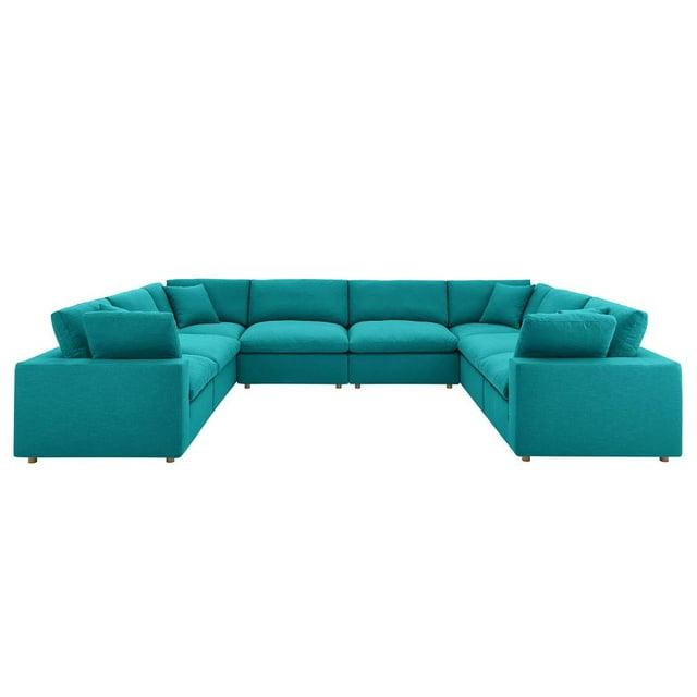 Modway Copper Grove Hrazdan Down-filled Over-stuffed 8-piece Sectional Sofa Set