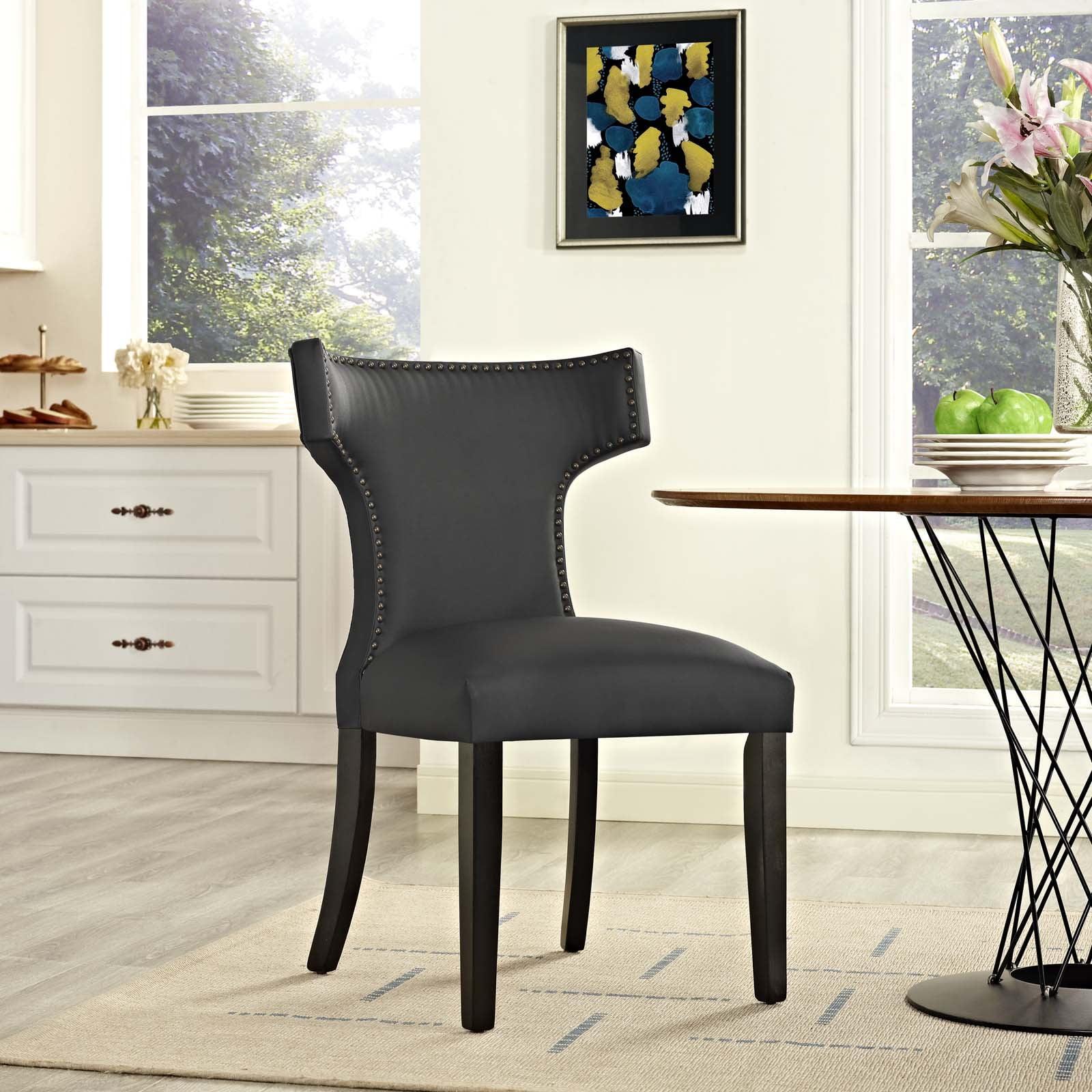 Modway Curve Fabric Dining Chair