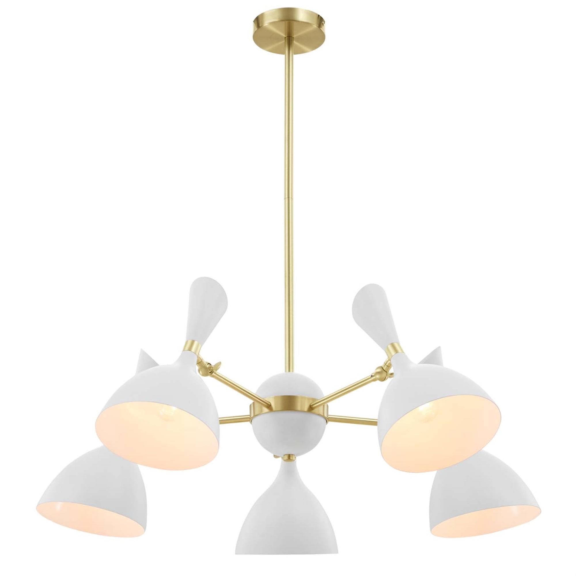 Modway Declare 5-Light 6" Arm Pendant