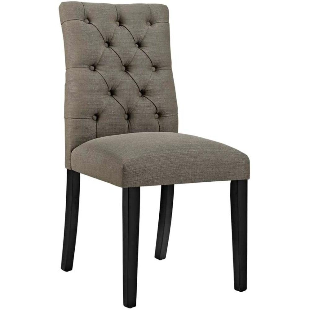 Modway Duchess Button Tufted Vegan Leather Dining Chair