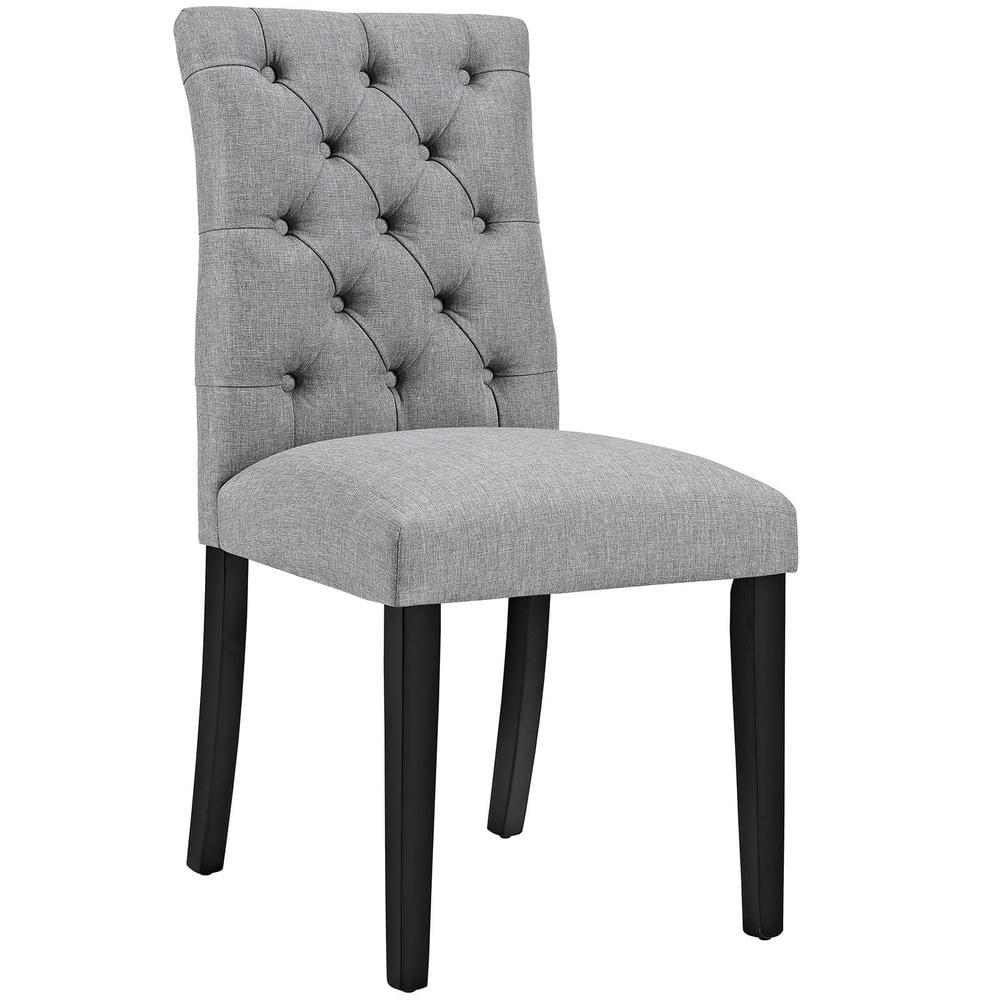 Modway Duchess Button Tufted Vegan Leather Dining Chair