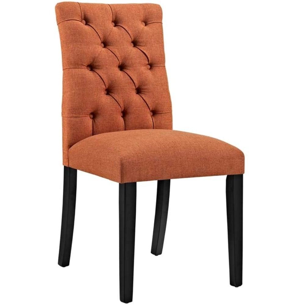 Modway Duchess Button Tufted Vegan Leather Dining Chair