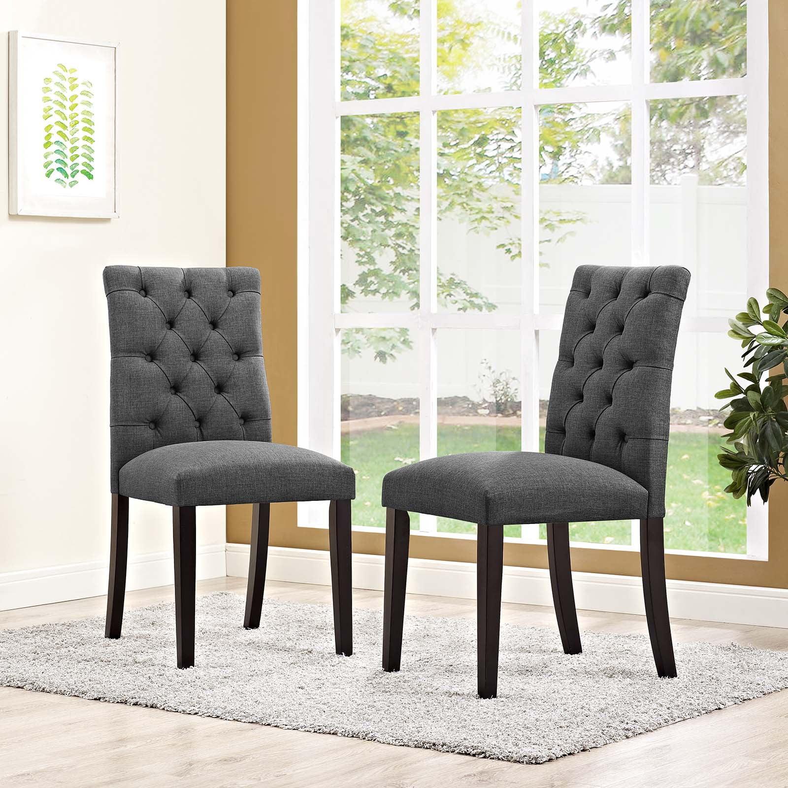 Modway Copper Grove Trilj Vinyl Dining Chair