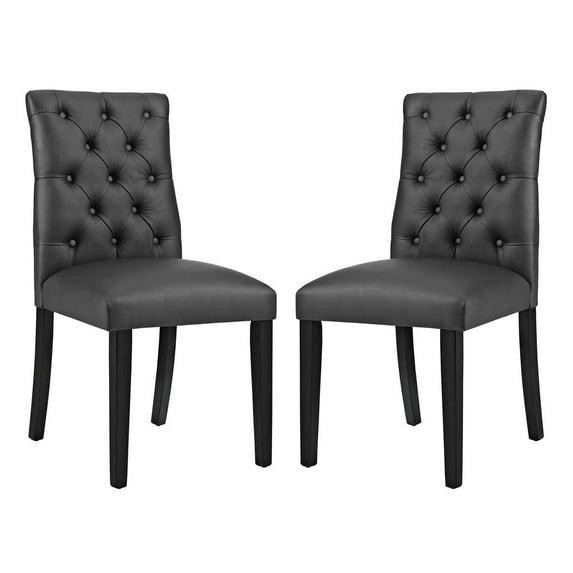 Modway Copper Grove Trilj Vinyl Dining Chair