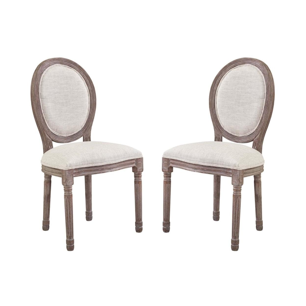 Modway Emanate Dining Side Chair Upholstered Fabric