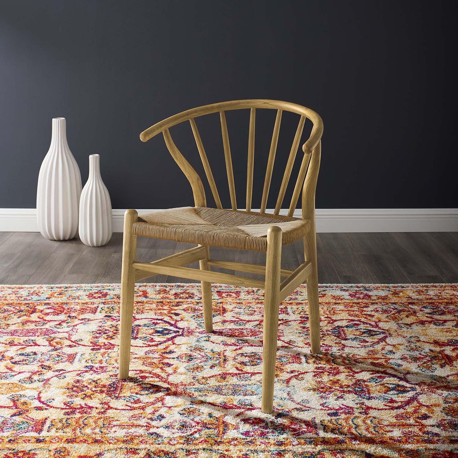 Modway Modway Flourish Spindle Wood Dining Side Chair
