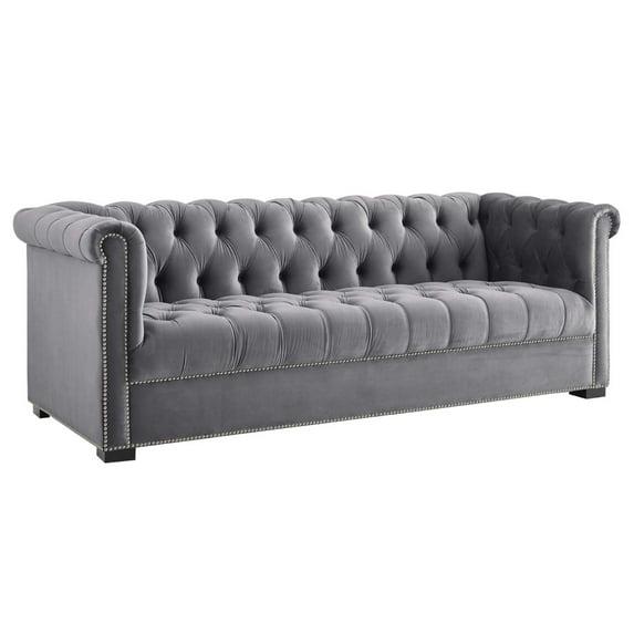 Modway Heritage Velvet Upholstered Sofa, Multiple Colors