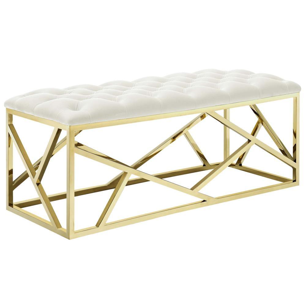 Modway Orchid Sebastian Button-tufted Bench