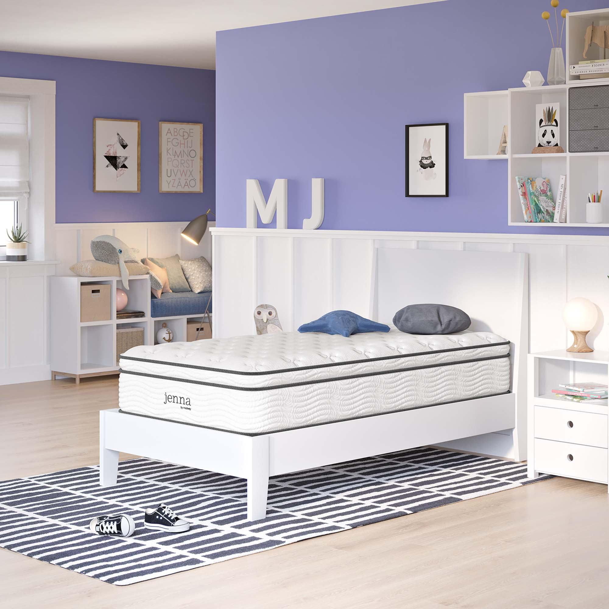 Modway Jenna 12 Inch Innerspring and Foam Twin Mattress