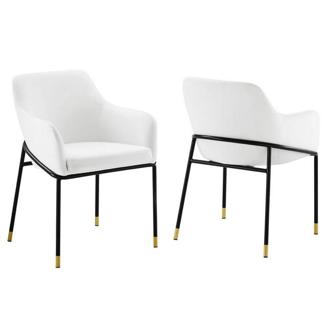 Modway Modway Jovi Performance Velvet Dining Armchair