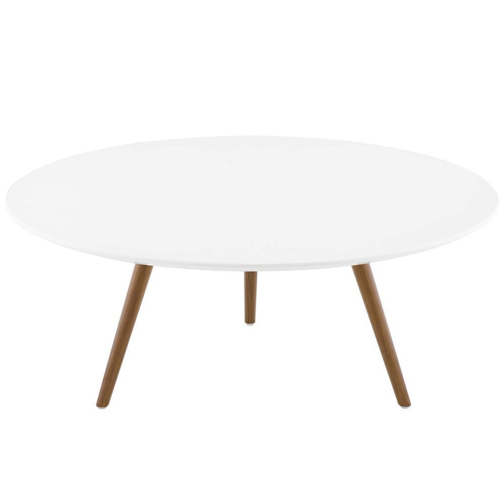 Modway Carson Carrington Bata Round Artificial Marble Coffee Table by Modway