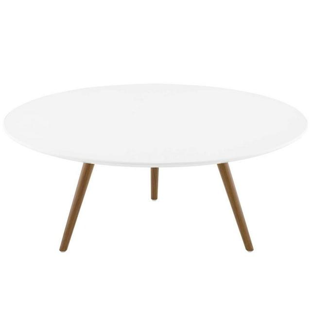 Modway Carson Carrington Bata Round Artificial Marble Coffee Table by Modway