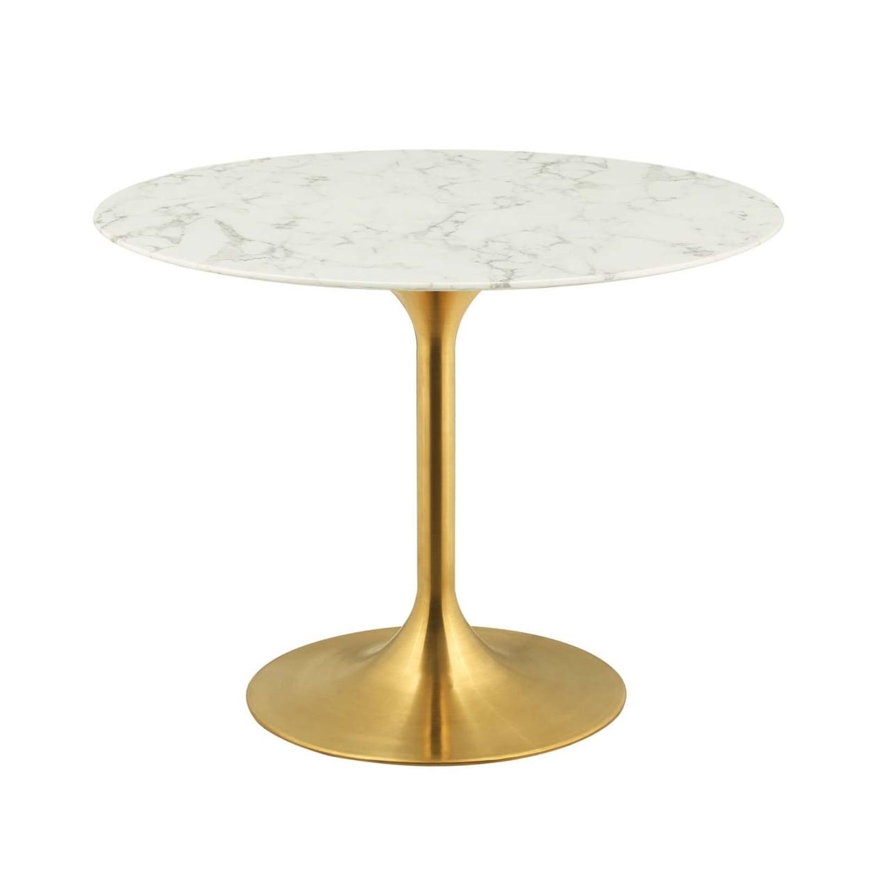 Modway Modway Lippa Oval Artificial Marble Dining Table