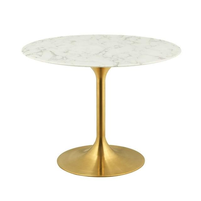 Modway Modway Lippa Oval Artificial Marble Dining Table