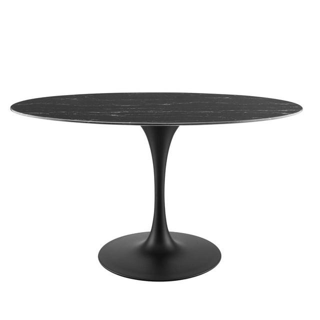 Modway Modway Lippa Oval Artificial Marble Dining Table