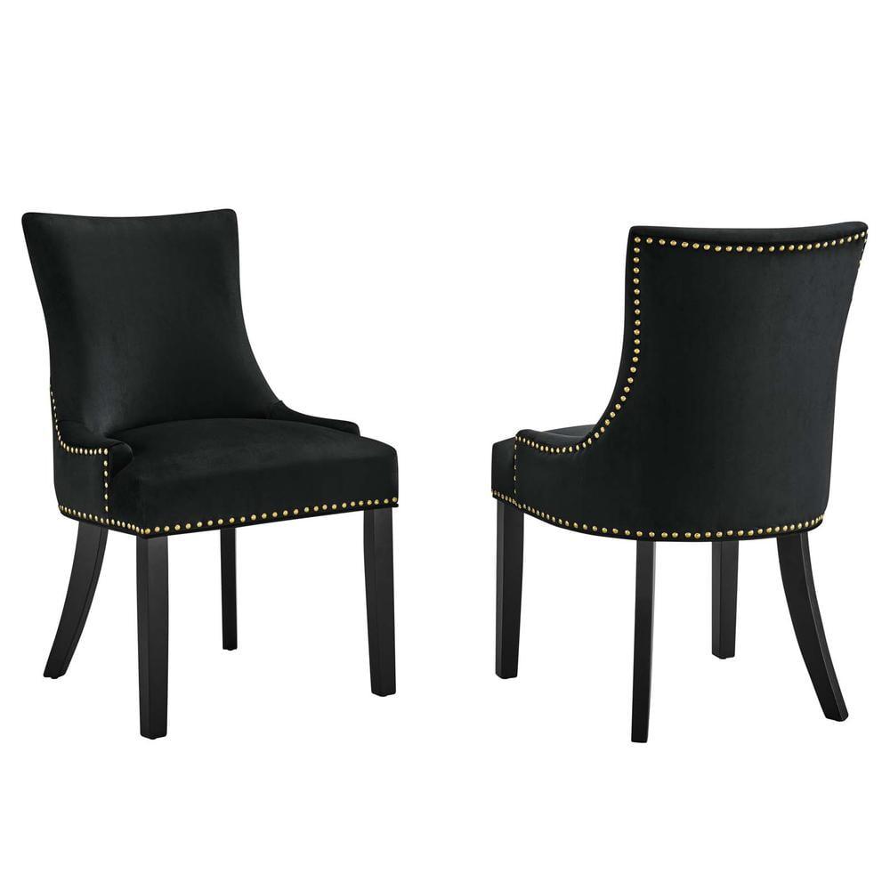 Marquis Performance Velvet Dining Chairs - Set of 2 by Modway