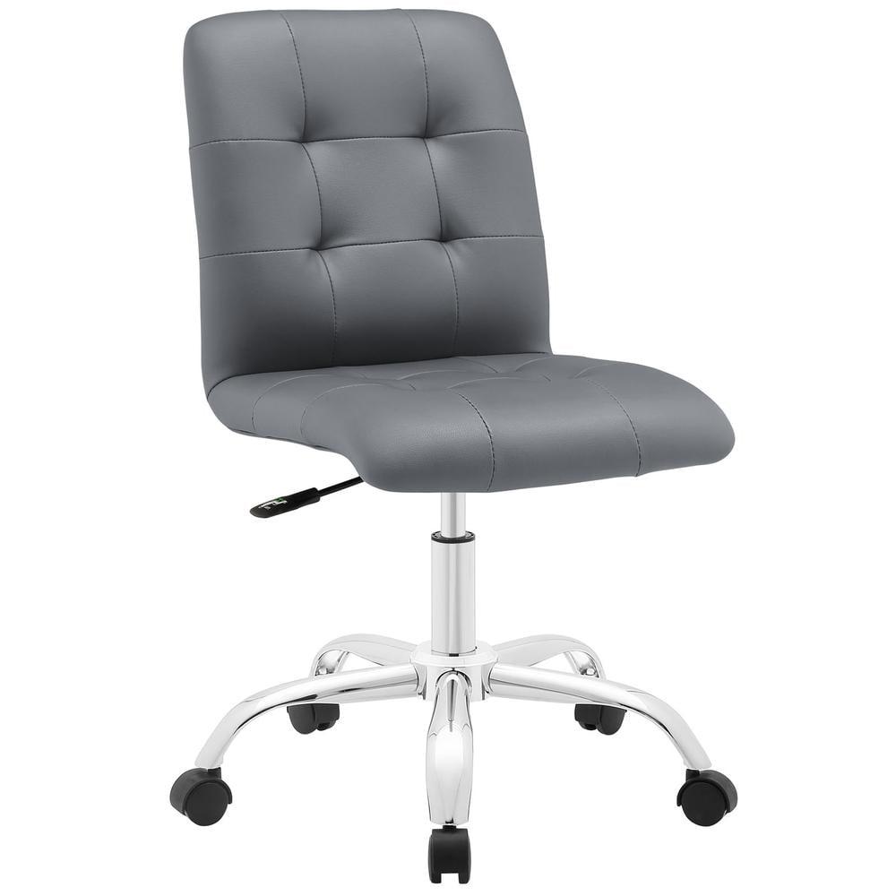 Modway Prim Armless Mid Back Office Chair