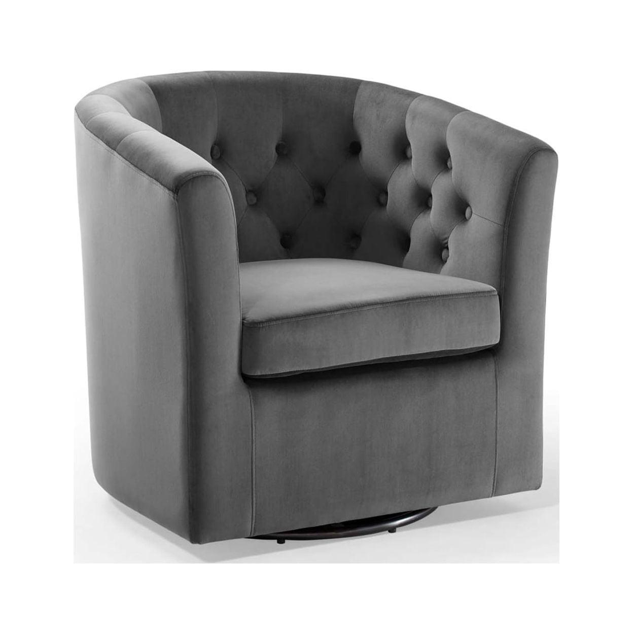 Prospect Tufted Performance Velvet Swivel Armchair - Modway