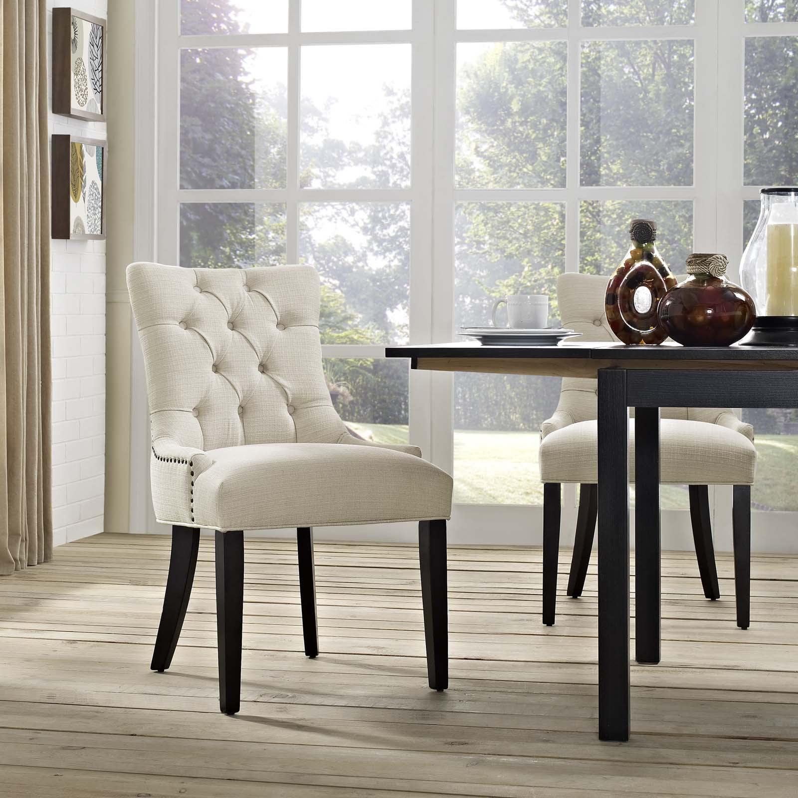 Regent Fabric Dining Chair Beige - Modway
