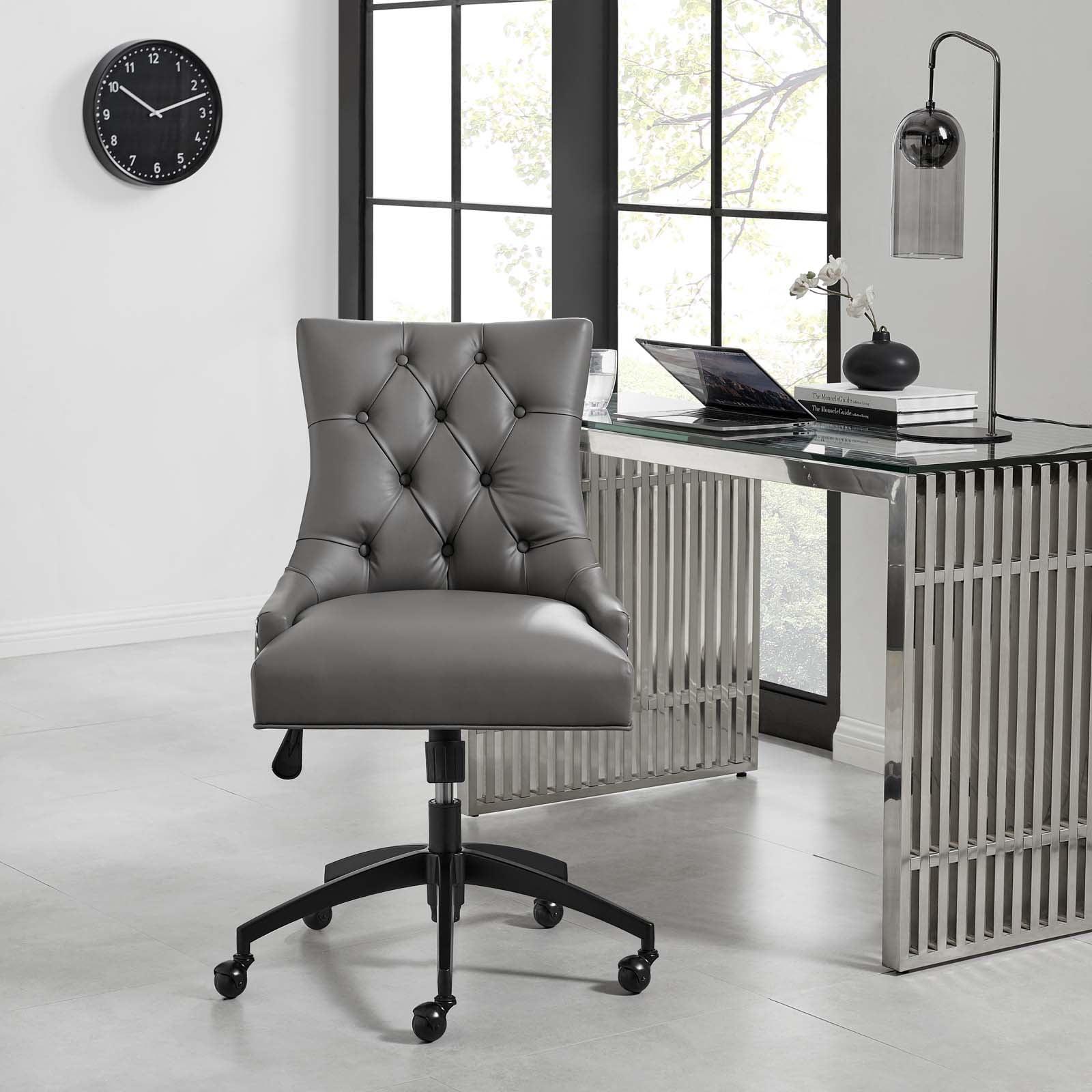 Modway Regent Tufted Vegan Leather Office Chair