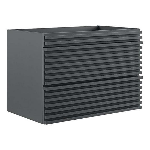 Modway Modway Render 30" Wall Mounted Single Bathroom Vanity Base Only
