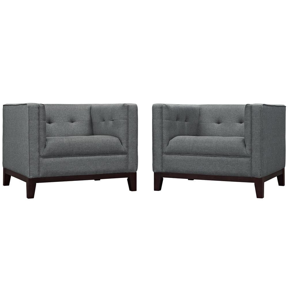 Modway Serve Tufted Armchairs