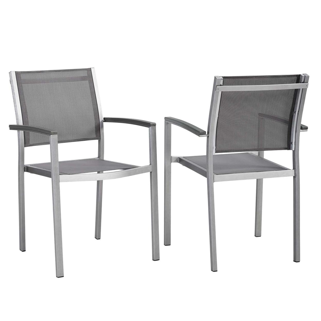 Modway Shore Dining Chair Outdoor Patio Aluminum