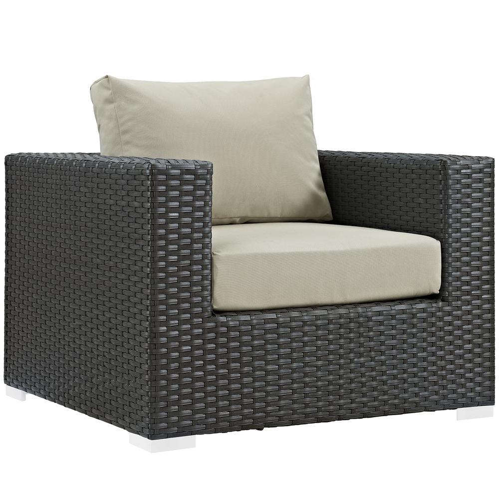 Modway Stopover Outdoor Patio Sunbrella Armchair