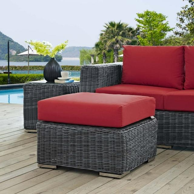 Modway Modrest Invite Outdoor Patio Ottoman