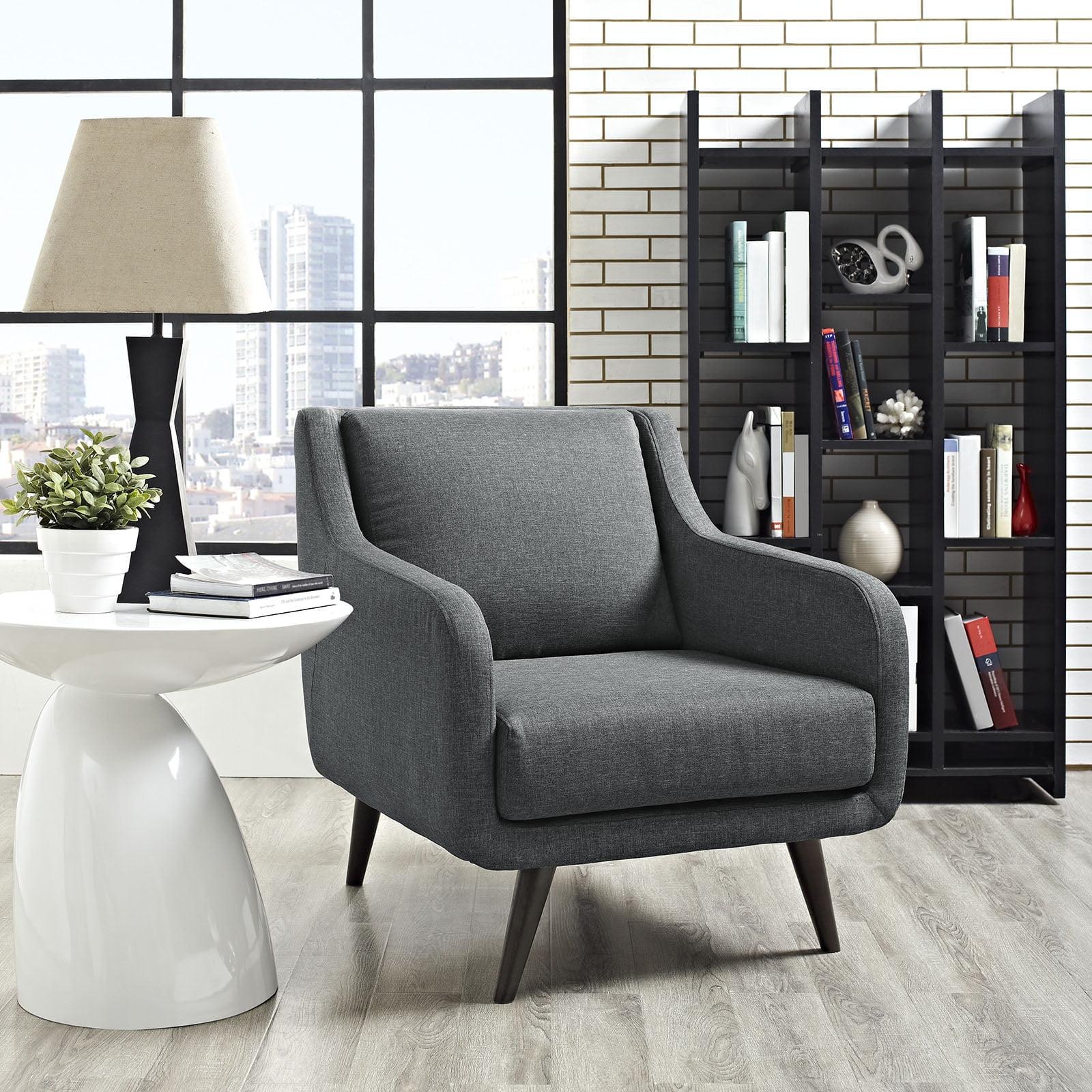 Modway Verve Mid Century Fabric Armchair