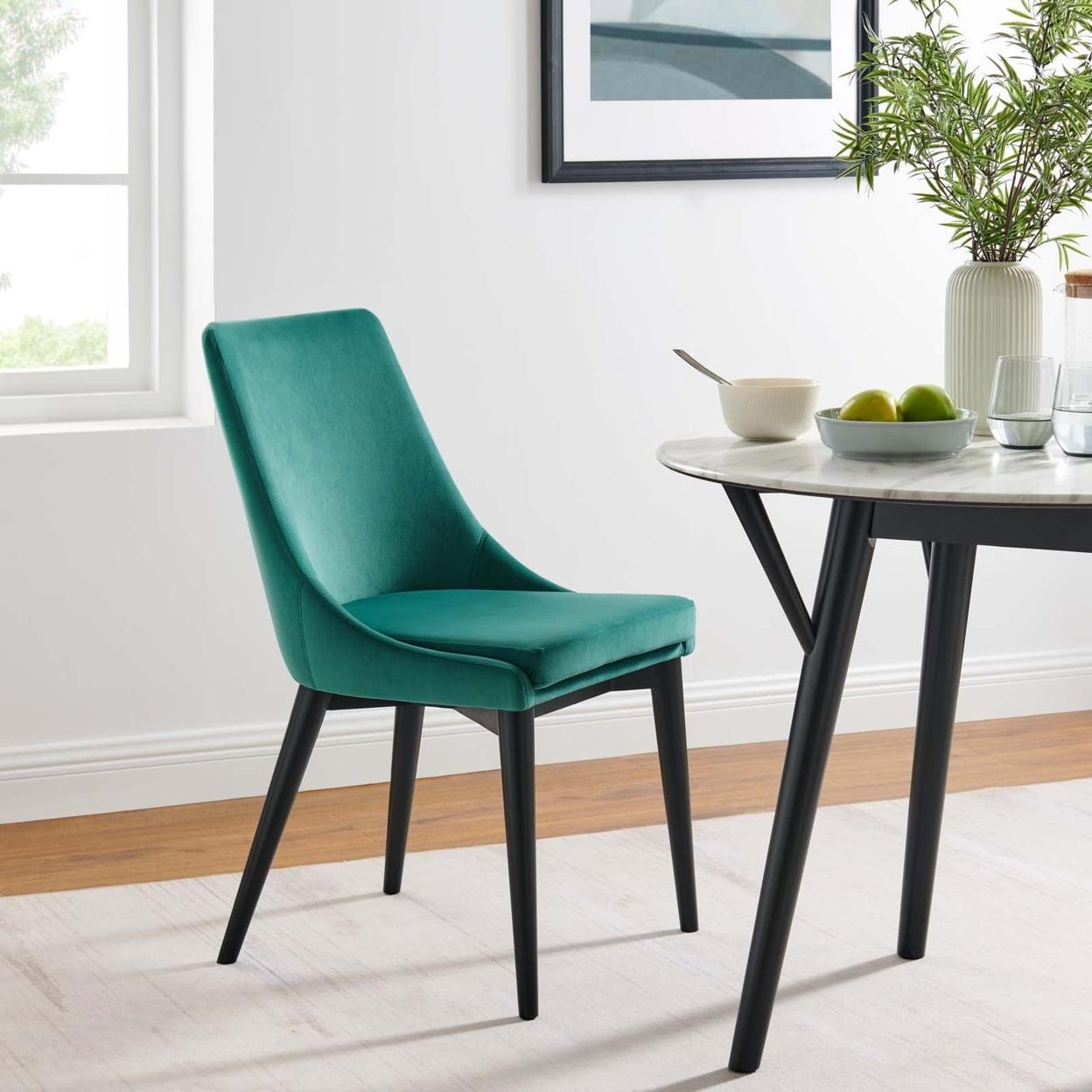 Viscount Performance Velvet Dining Chair by Modway