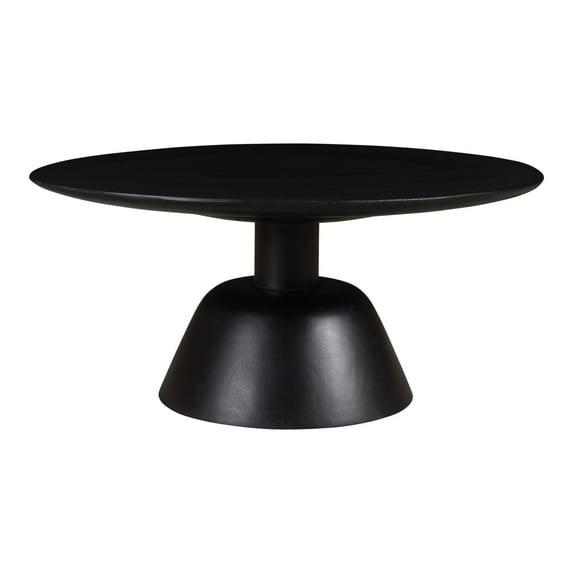 Dalton Round Coffee Table - Black