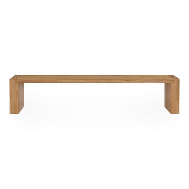 Moe's Home Collection Post Bench Wood Natural