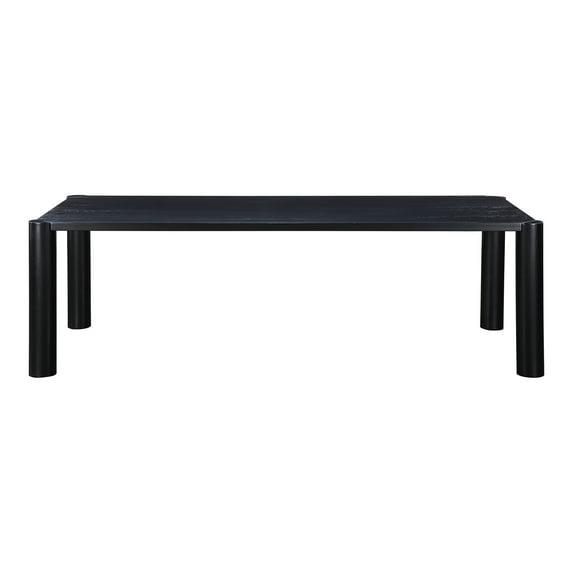 Kirk Dining Table - Black / 96"W