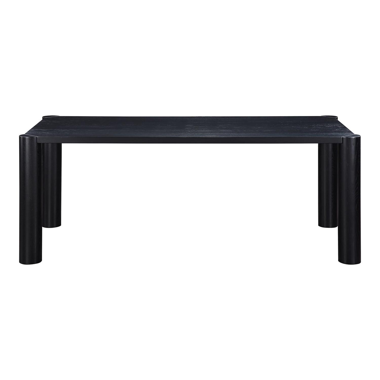 Kirk Dining Table - Black / 76"W